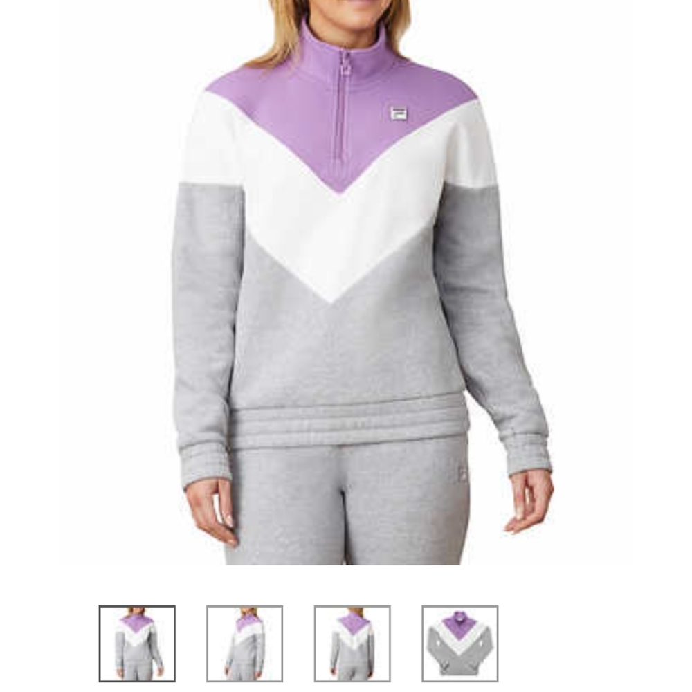 NWT Fila 1/4 Zip-Up Pullover